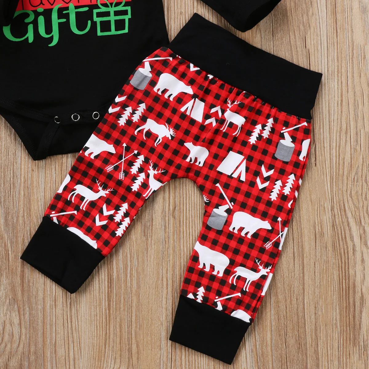 3 шт. комплект одежды для мальчиков и девочек 0 18 месяцев|xmas clothes|baby 3baby boy |