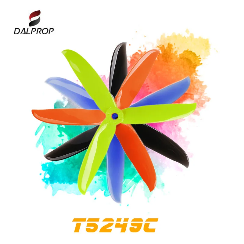 20pcs Dalprop T5249C T5249 5249 5inch 3Blade tri-blade propeller compatible T-Motor F40 for FPV Freestyle Drone Chameleon | Игрушки и