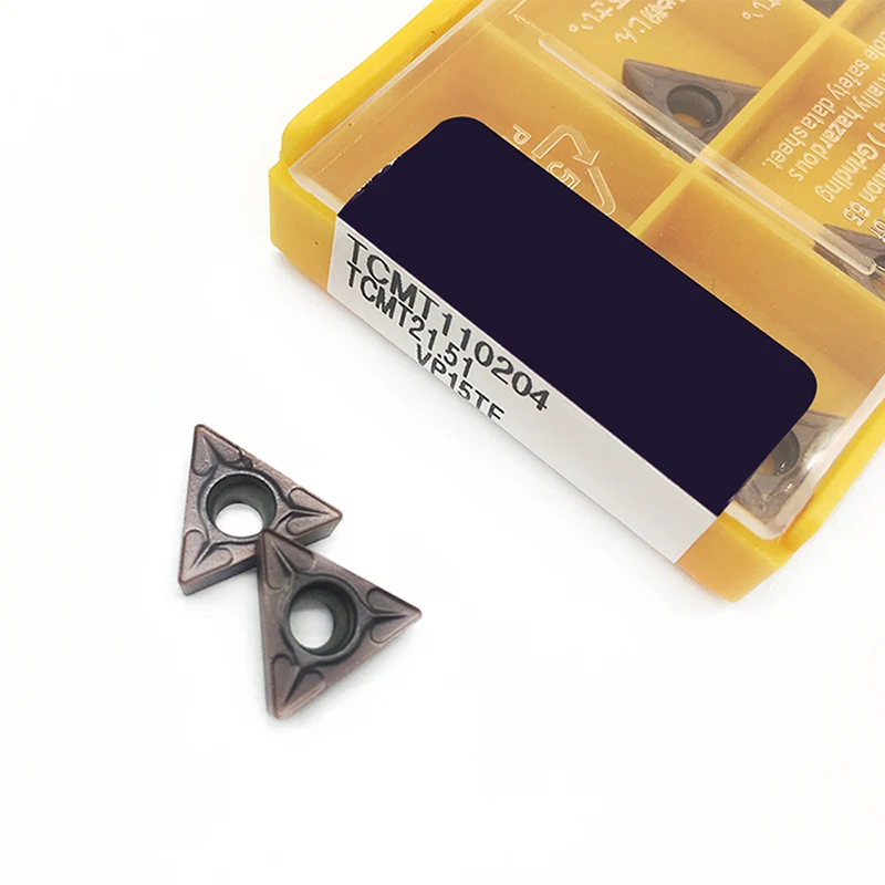 

10pcs TCMT110204 VP15TF Internal Turning Tools Carbide inserts tcmt 110204 Cutting Tool CNC Tools Lathe cutter