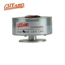 1pc 25w alto-falante vibração de alta potência plano ressonância massagem gama completa woofer unidade choque alto falantes baixo som música diy 4ohm