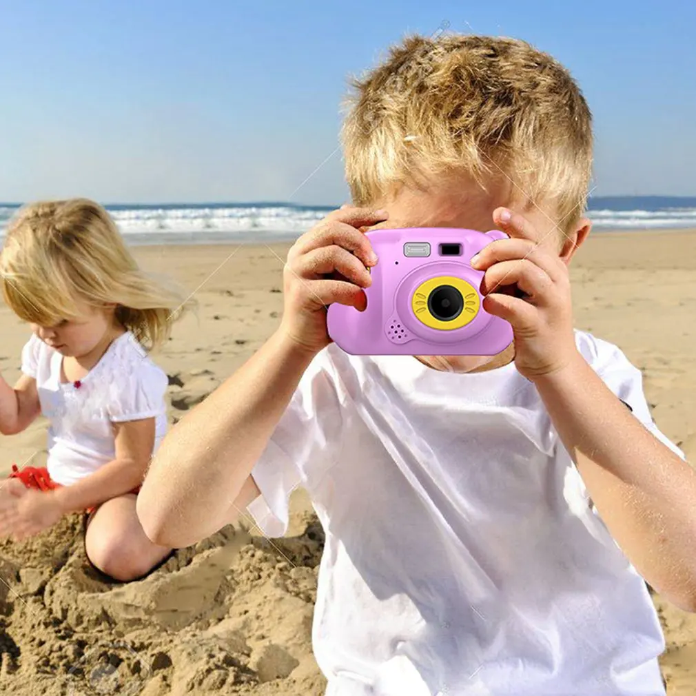 1080 P HD автофокус, Wi-Fi, детская камера Mini 2 дюймов мультфильм цифровой Камера милые игрушки для детей, подарок на день рождения