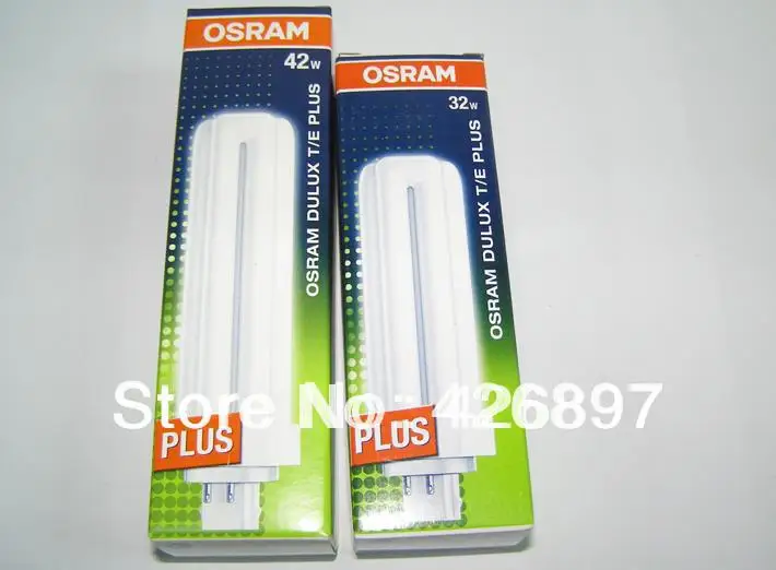 OSRAM DULUX T/E плюс 42 Вт компактной трубки лампы, LUMILUX T/E 42 Вт/830 теплый белый, 42 Вт/840 холодный белый, 4 контакта 3U энергосберегающие лампы