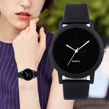 

Fashion Ladies Watch Solid Color Dial White Pointer Minimalism Series Casual Women Quartz Wrist Watches relojes mujer reloj dama