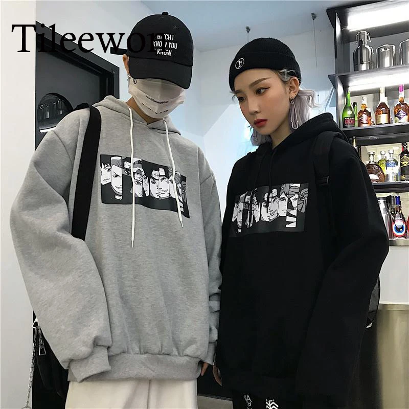 

2019 Cool Japan Anime Naruto Sasuke Print Hoody For Men Women Autumn Winter Sweatshirt Fashion Casual Tracksuits Hoodies Coats