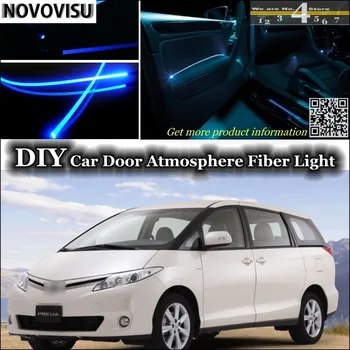 

NOVOVISU For TOYOTA Previa XR Canarado Estima Tarago interior Ambient Light Atmosphere Fiber Optic Lights Inside Door Panel