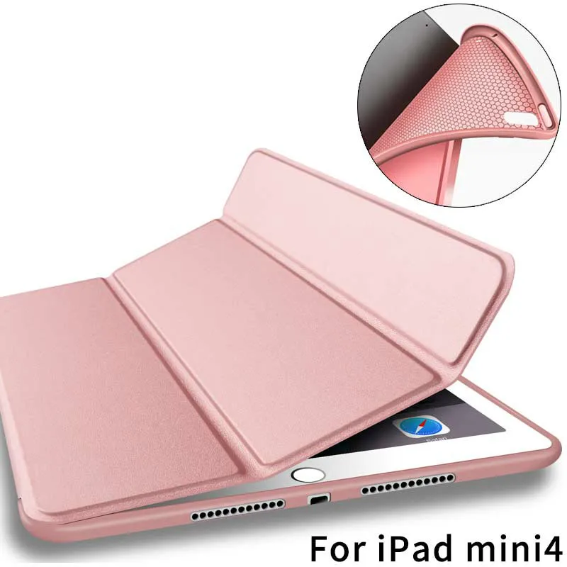Для iPad mini 4 чехол для Apple Чехол Ультра тонкий 7 9 дюймов Smart sleep 9|Чехлы планшетов и
