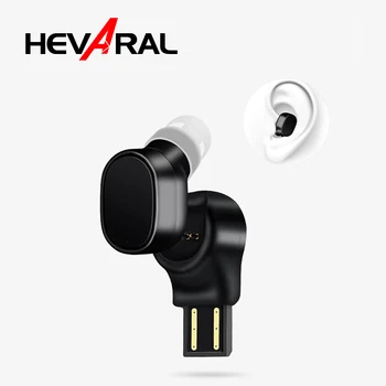 

HEVARAL Wireless Bluetooth Earphone Mini Single Earphones With Mic For Xiaomi Portable Headset HandsFree Calls fone de ouvido