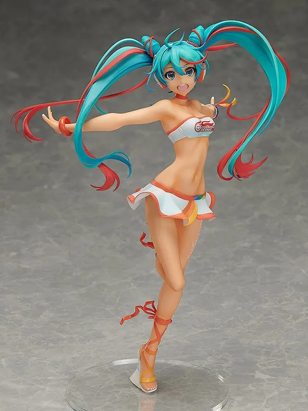 

Anime Hatsune Miku figures RACING MIKU Thailand Ver.PVC Action Figure Collection Model Toys For kids Gift