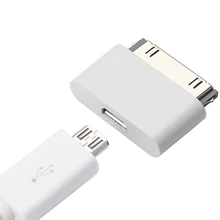Female Micro 2.0 USB to Male For apple 30 Pin  iPh