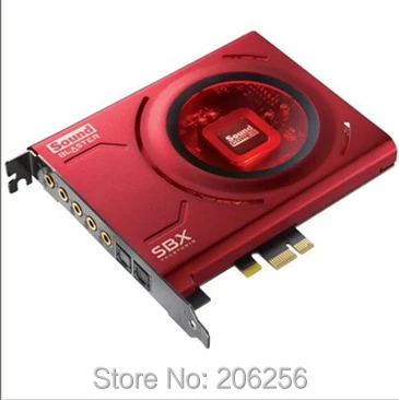 

Free shipping Original Creative Sound Blaster Z PCIe Sound Card New Promotions interface PCIe Game music special sound