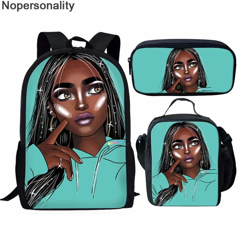 Nopersonality зеленый Портфолио для школы школьные сумки девочек сумка Mochila в