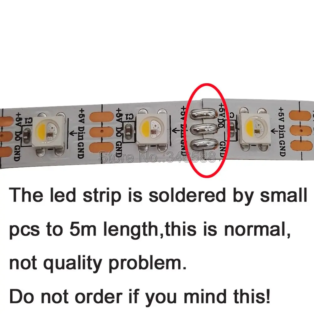 Tiras de Led led pixel tira ip20/ip65/ip67 dc5v Geração de Energia : Mudar