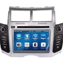 " автомобильный dvd-плеер с gps(опт), аудио радио стерео, автомобильный мультимедийный головной узел для TOYOTA YARIS 2005 2006 2007 2008 2009 2010 2011