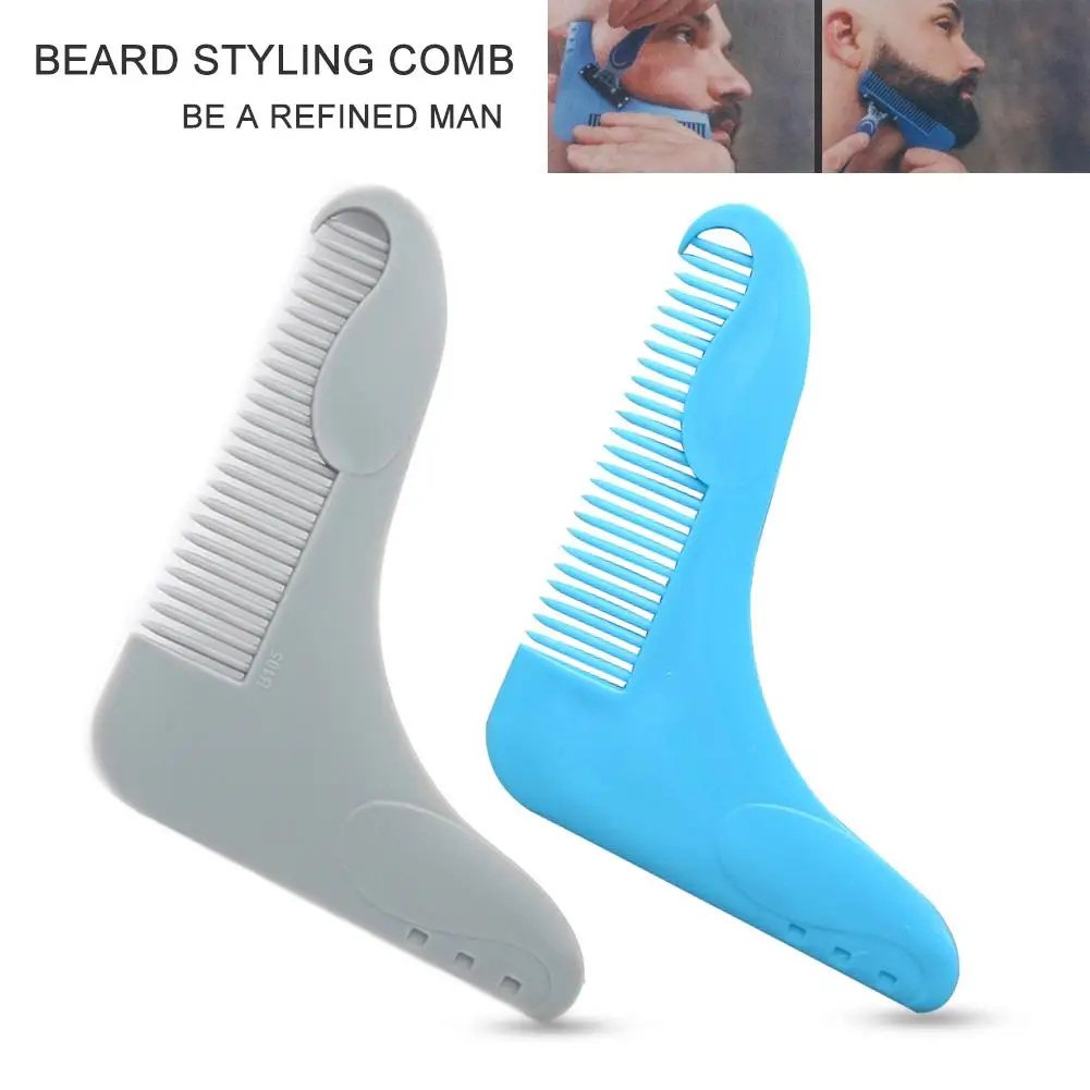 

Men Facial Hair Beard Shaving Trimming Shaper Guide Template Comb Shaping Tool NEW