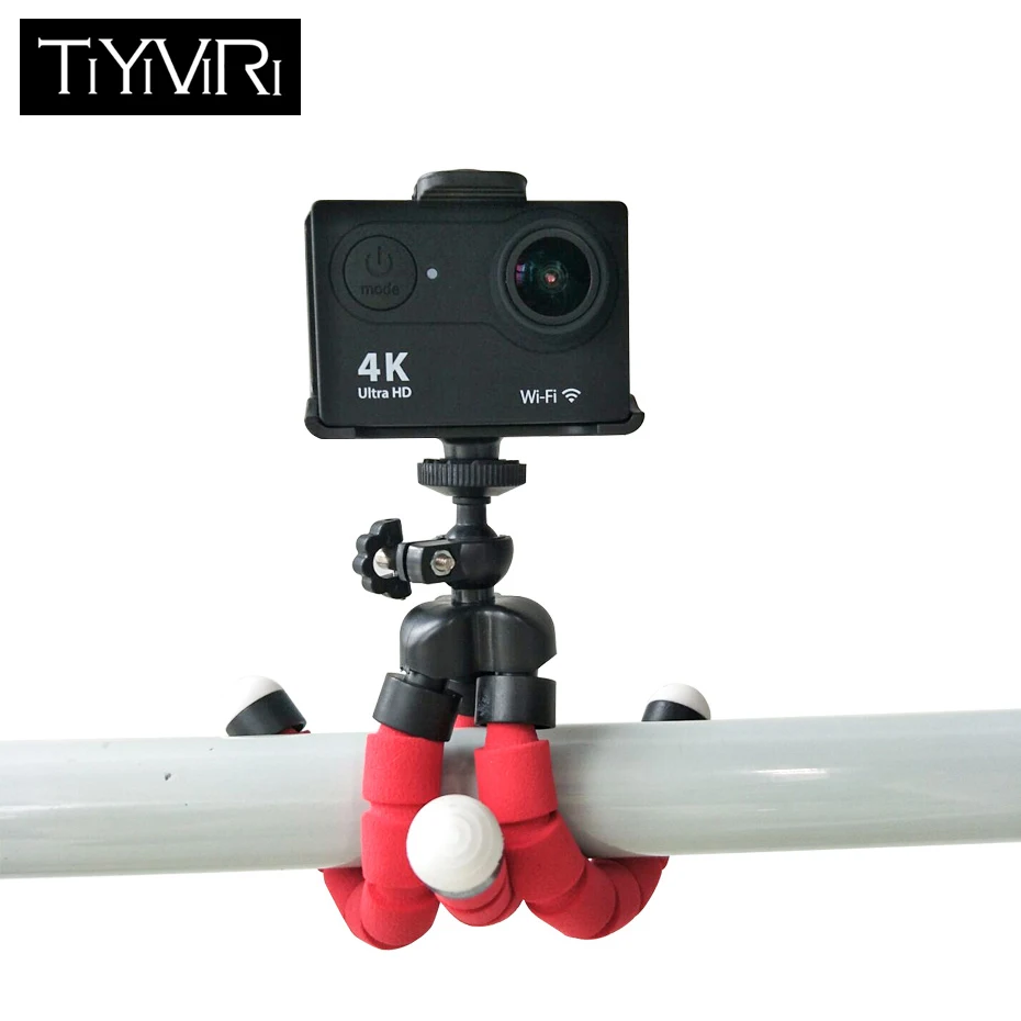 

Mini Flexible Tripod Octopus Sponge Tripod Holder Bracket Gorillapod Camera Stand For Go pro 6 5 For Xiaomi yi 4K Action Cameras