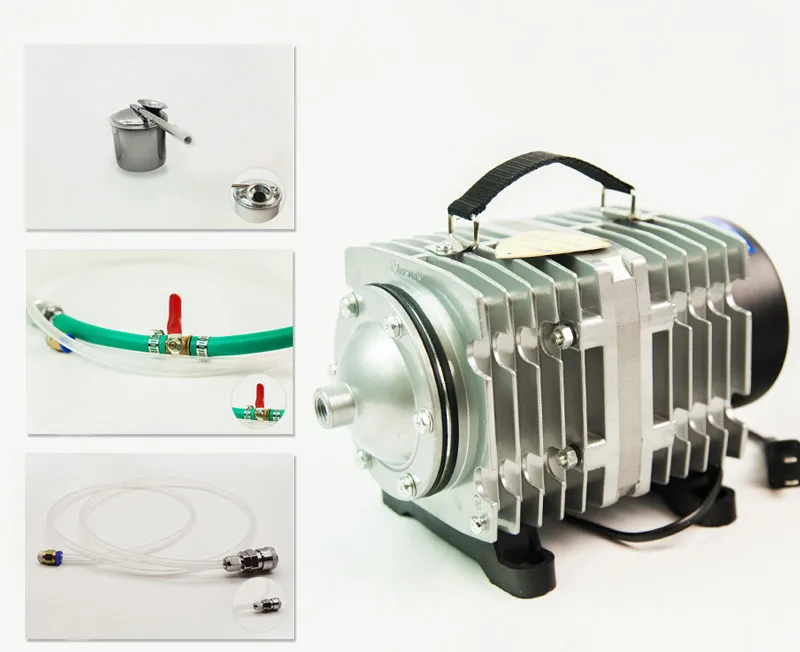 

Glazed Air Pump Glaze Spraying Machine Ceramic Glaze Gun Tool with 200ml Pot +Hose and Valve 220V