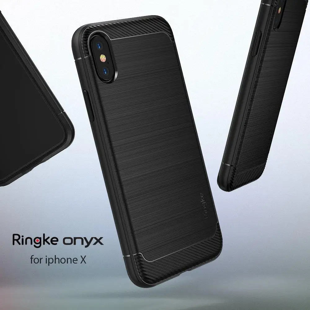 

Ringke Onyx Phone Case for iPhone X Soft TPU Anti-Slip Case for iPhone X