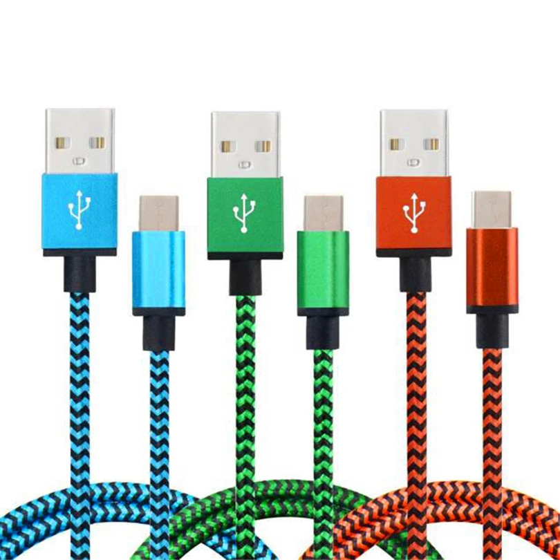 

Micro USB Cable 0.95M Fast Charging Nylon USB 2.0a Sync Data Mobile Phone Android Adapter Charger Cable for Samsung cable A20