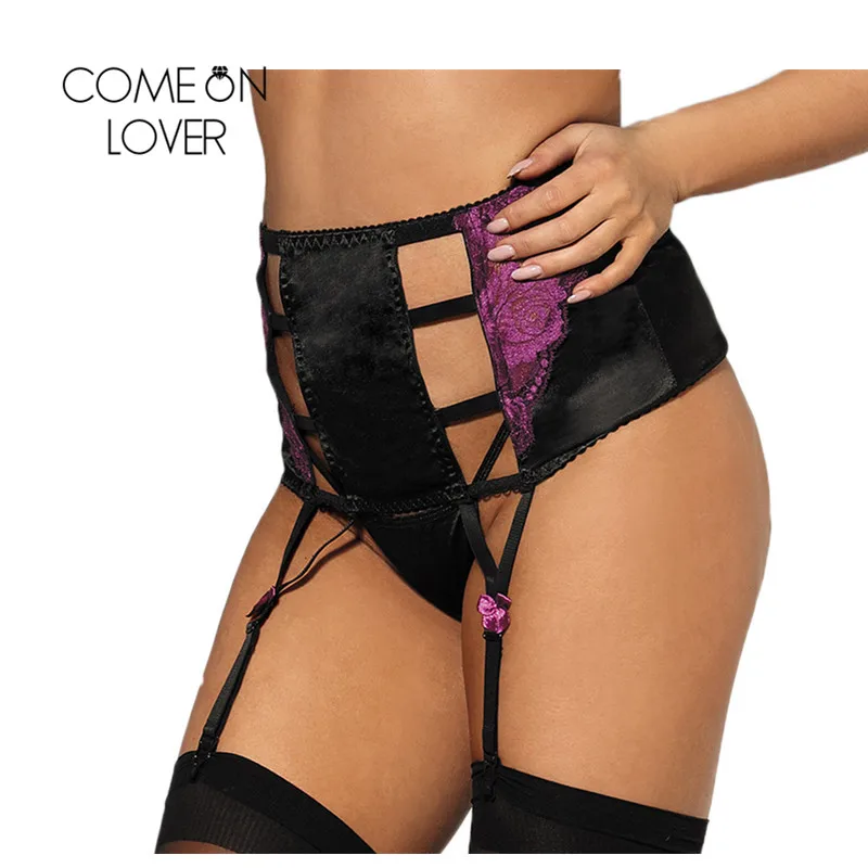 Comeonlover Half Cup Lingerie Thin Temptation Purple Open Bust Bra Set Plus Size Hollow Out Bandage Women Lingerie Set RI80418 Comeonlover Half Cup Lingerie Thin Temptation Purple Open Bust Bra Set Plus Size Hollow Out Bandage Women Lingerie Set RI80418