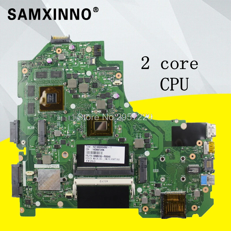  K56CM Motherboard GT635-987U For ASUS S56C S56CM K56CM S550C S550CM K56CB laptop Motherboard K56CM 