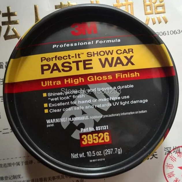 High Quality Paint Care / 3M39526 car wax polishing paste / Car Paste Wax 3M 39526 / Ultra High