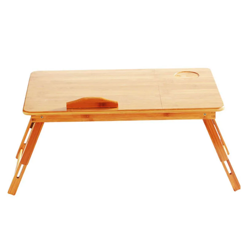  Adjustable Bamboo Computer Stand Laptop Desk Notebook Desk Laptop Table For Bed Sofa Bed Tray Picni