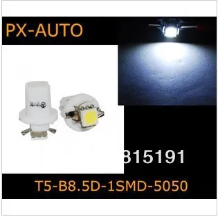 Wholesale 100pcs/lot B8.5D (509T/T8.5/C5W) 1 LED 5050 SMD Car Indicator Light Interior Bulbs or Wedge Lamp | Автомобили и