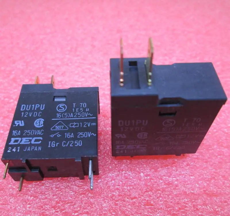 HOT NEW relay DU1PU 12VDC DU1PU 12VDC 12V 16A 250V 4PIN-in Relays from ...