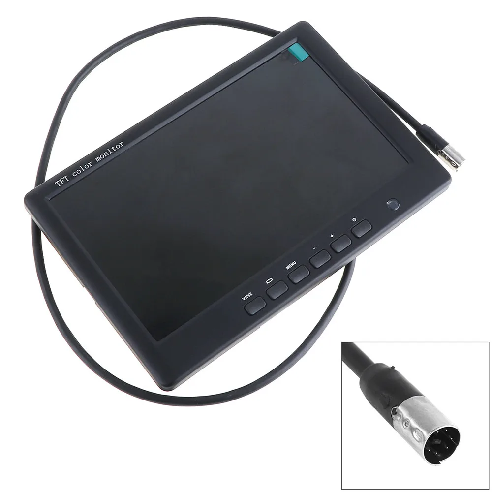  7 Inch TFT LCD Display HD Color Car Rear View monitor 2 Channels Video Input for Car Rear View Reve