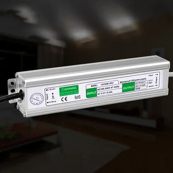 

Power Supply IP67 Waterproof Adapter DC 12V 50w LED Driver Lighting Transformer
