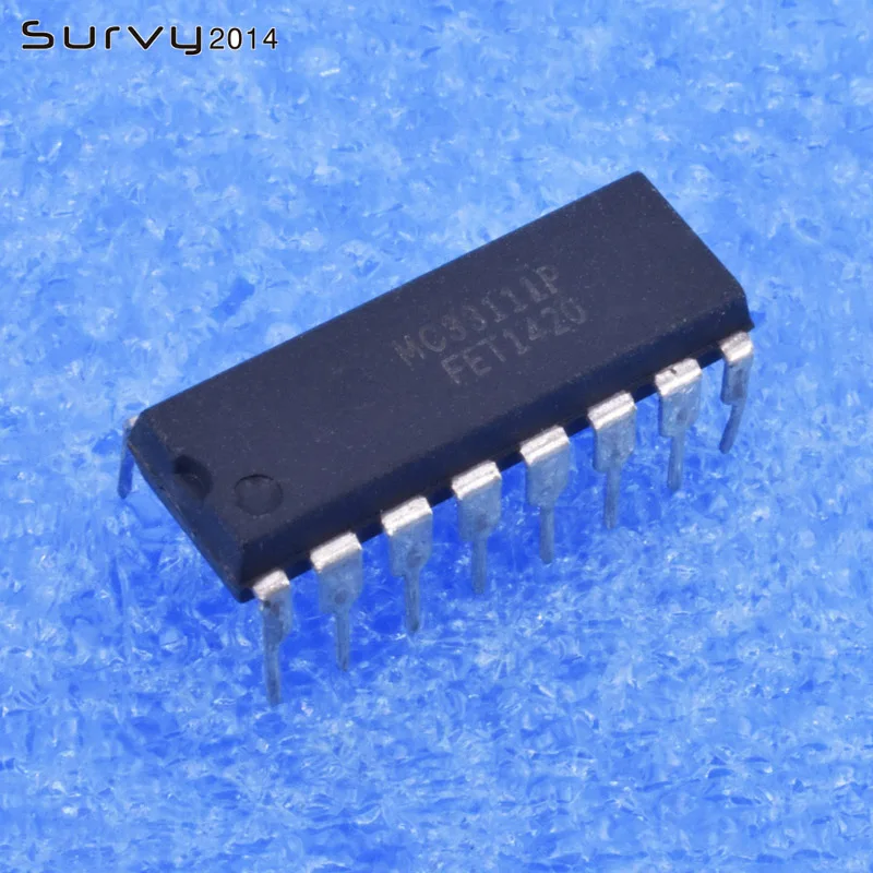 5/10 шт. MC33111P MC33111 DIP-16 низкая Напряжение Компандер IC свяжитесь с нами | Электронные