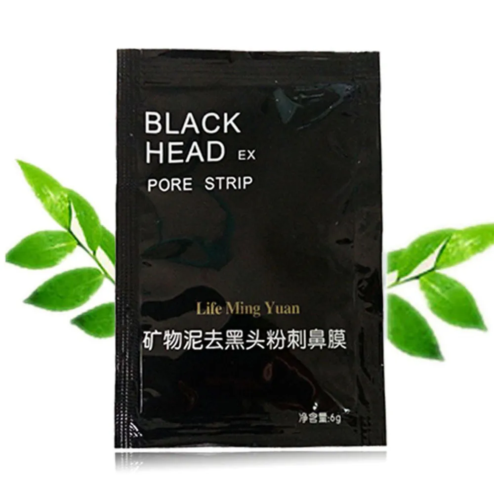 

2018 New 5pc Remove Mineral Mud Blackhead Pore Cleansing Mask Cleaner Removal Nose Membranes black mask mascara facial face mask