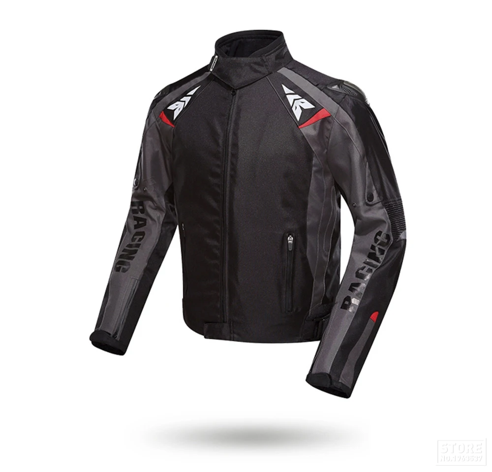 DUHAN, мотоциклетная куртка, Мужская, водонепроницаемая, для мотокросса, по бездорожью, для уличных гонок, Мото куртка, наплечная подкладка, для мотоцикла, для прогулок, для езды 117