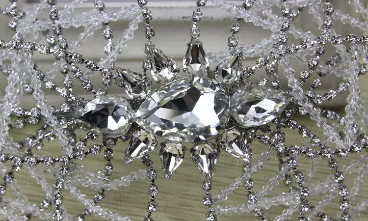 Богемный головной убор с кристаллами и жемчугом, свадебная тиара для волос