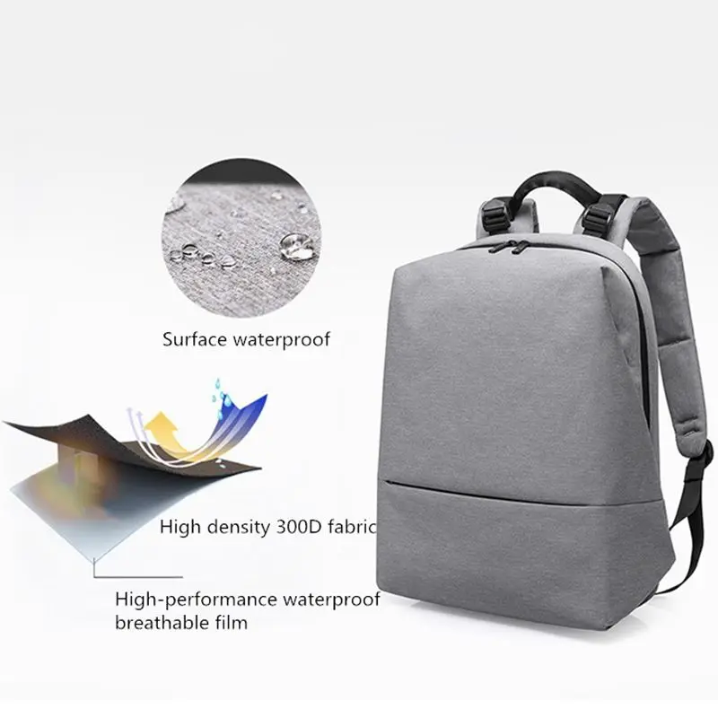 Schwarzes Schule Frauen Freizeit Männer diebstahl Multifunktions Unisex Tasche grau Bagpack Wasserdichte Rucksack Mode Laptop Reise Anti Mochila xg1BWpq