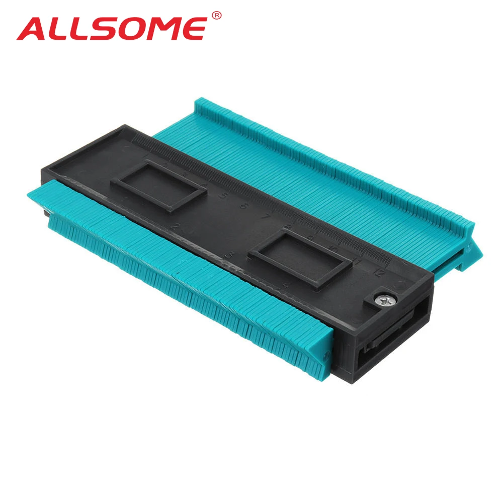 ALLSOME Plastic Profile Copy Gauge Contour Gauge Duplicator Standard 5