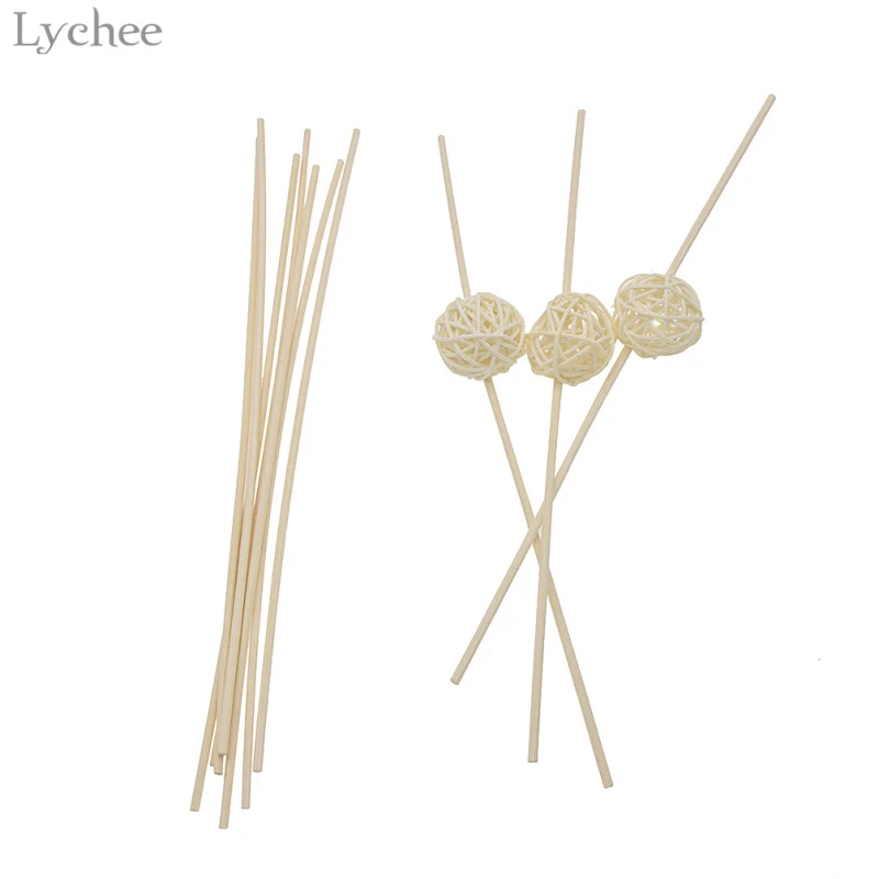 Ароматизатор из ротанга Lychee Life диффузор с шариком сменные палочки для эфирного