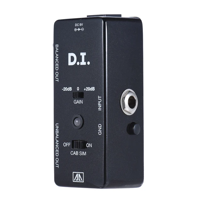 AROMA AMX 5 Guitar Effect Pedal Cabinet Simulator DI Box