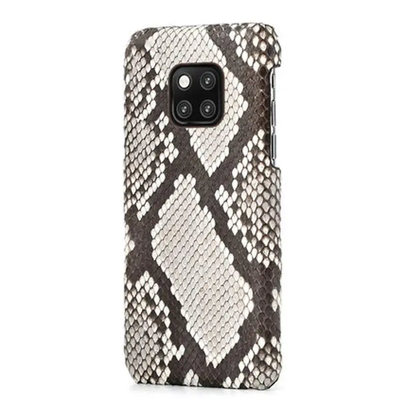 Чехол из натуральной кожи для huawei mate 20 pro Чехол из змеиной кожи питона чехол для mate 20 чехол из натуральной кожи задняя крышка