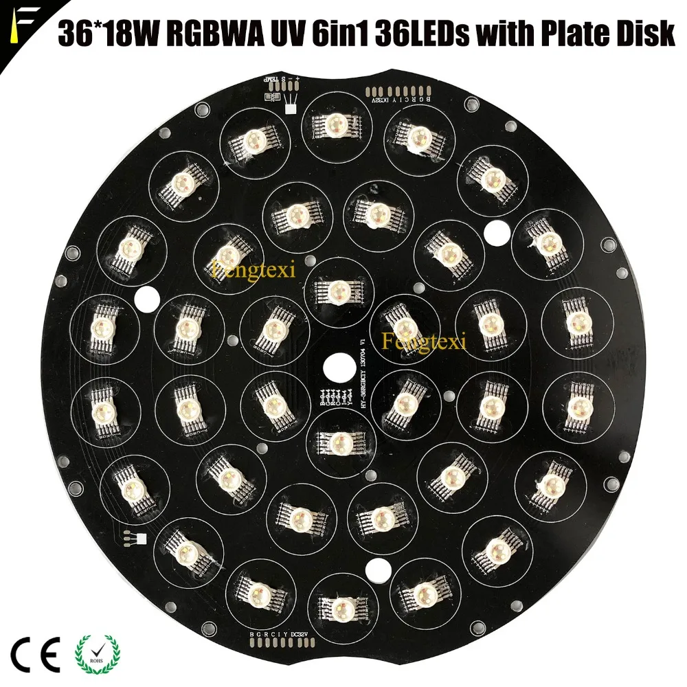 10w12w18w 24V36V44V45V 36*10 Вт светодиодный матричный диск 36x10 Вт светодиодный моющий движущийся диск с 36 шт. светодиодный RGBW 4в1 36*12 Вт светодиодный диск