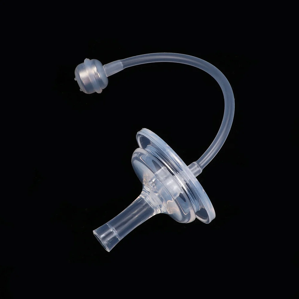 

1PC Baby Bottle Transparent Straw Cup Straw Accessories Replacement Wide Mouth Caliber Silicone Feeding Accessories Durable