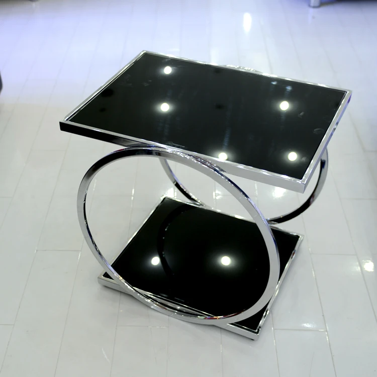 Excellent Small tea table . bending glass table 34