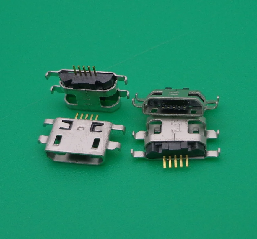 100 шт./лот новый разъем Mini Micro USB для OPPO U701 U701T U705T X909 X909T U2S U707T R801 R827 длинная игла|connector