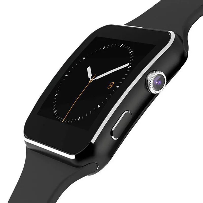 Новое поступление X6 модные часы Smart Watch с Камера Сенсорный экран Поддержка сим
