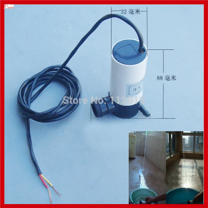 New DC 12V 30w 6m lift Micro Water Jet Drill Pump Aquarium Watering