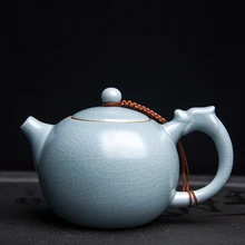 250 мл Творческий сплошной Цвет лед текстуры Керамика фарфор Чай горшок Посуда для напитков офисные кунг-фу Чай комплект pu'er чайник ручной работы книги по искусству горшок
