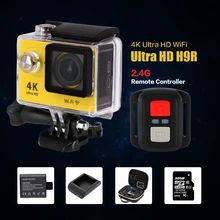 EKEN H9R 4K WiFi Action camera with 2.4G Remote Control Ultra HD 2.0 inch Helmet Cam go waterproof sports camera go pro yi sj