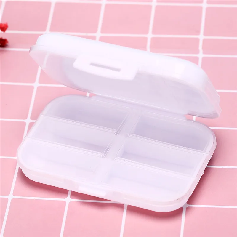 

8 Compartment Pill Storage Case Pill Cutter Portabal Multilayer Pills Organizer Box Moistureproof Pill Holder Medicine Box