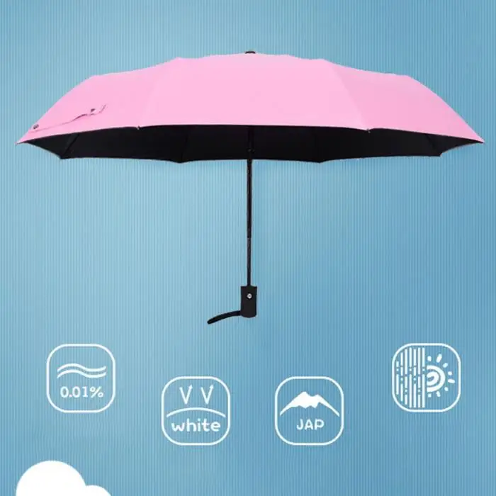 Ветростойкий складной зонт от дождя, автоматический Водонепроницаемый роскошный Зонт с большим покрытием, Ветрозащитный Зонт с автоматической кнопкой закрывания