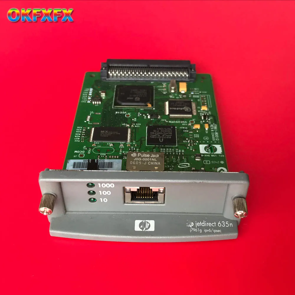 para hp Jetdirect 625n 630n 635n Ethernet Servidor de Impressão Interno Placa de Rede para Laserjet Designjet Plotter Printer J7997g J7961g
